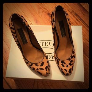 Leopard Steve Madden heels